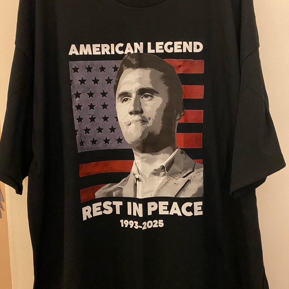 New Charlie Kirk T-Shirt
